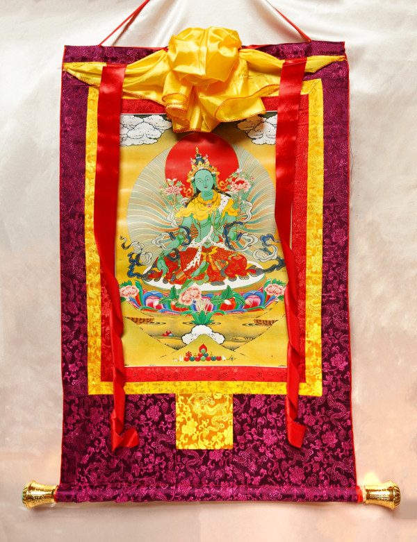 Green Tara Tanka