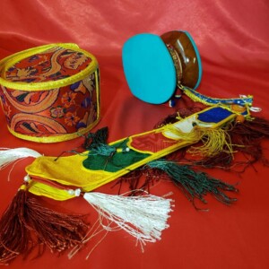 Damaru with case