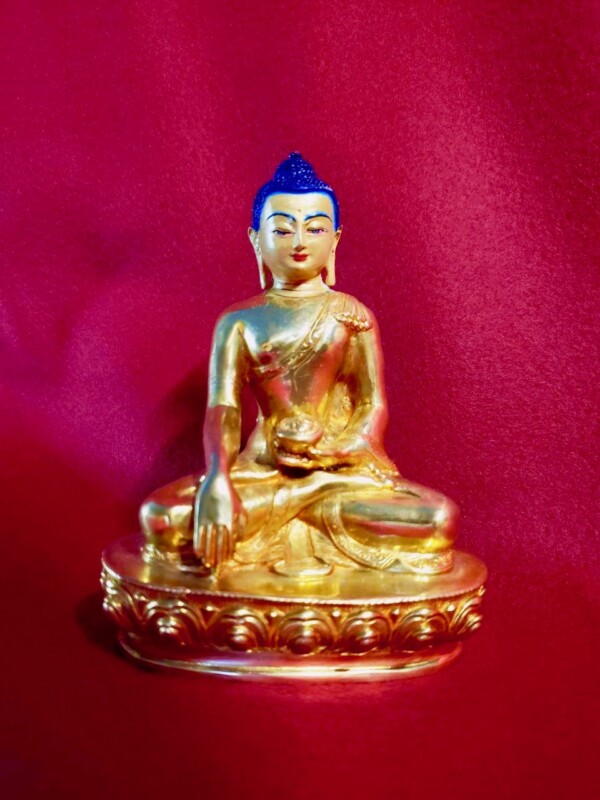 Buddha Shakyamuni in Earth Touching Mudra