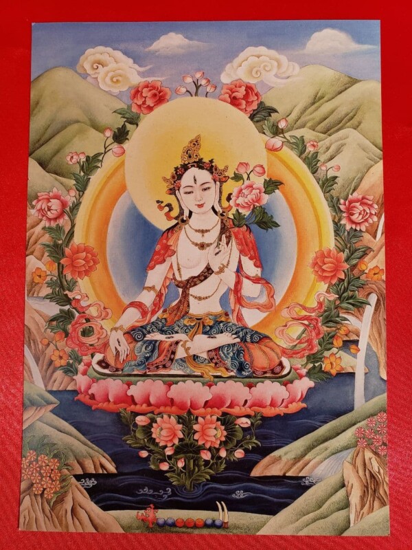 Stunning White Tara